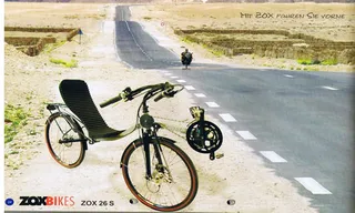 Zeitungsausschnitt: ZOX Bikes: Anzeige in „Liegeradprofis“